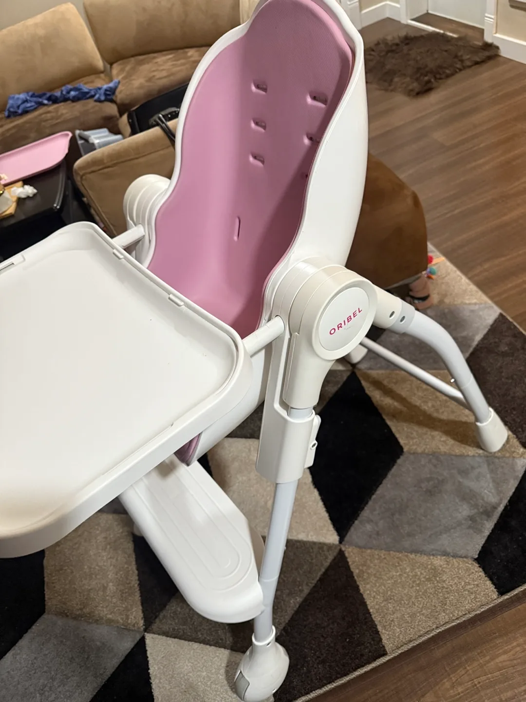 Oribel Cocoon High Chair - Pink image indicator(2)