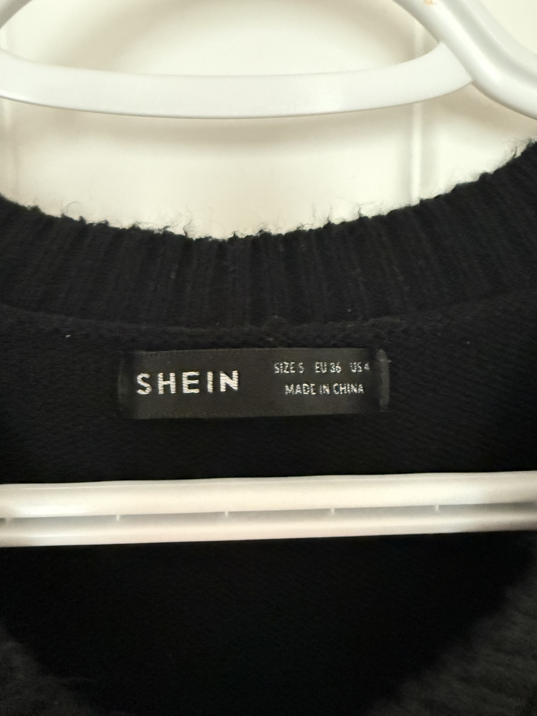 SHEIN Black Cable Knit Top - photo 2