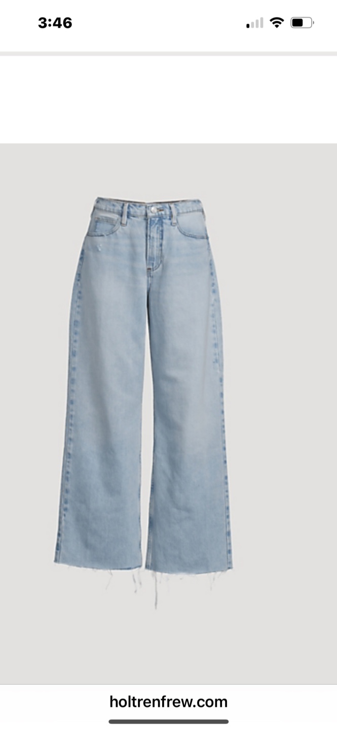 Frame  Light Wash Wide Leg Jeans - photo 3