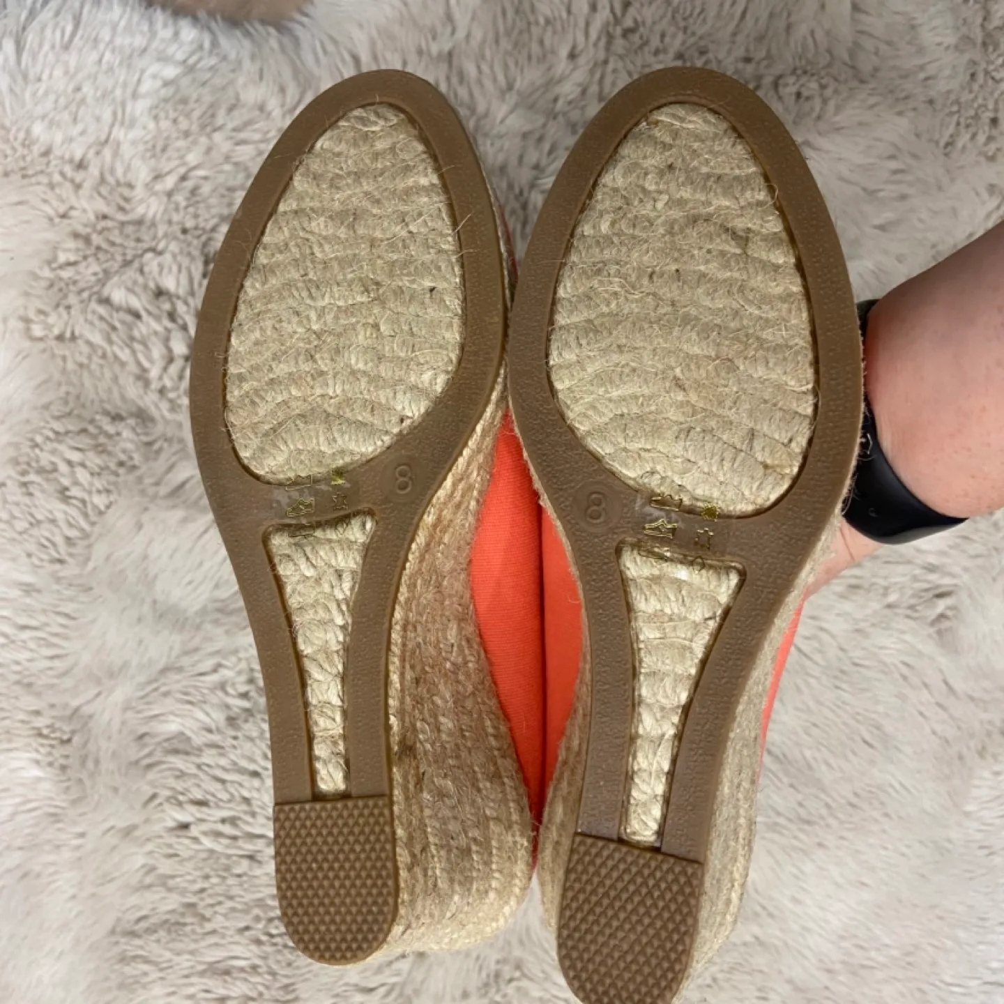 Size 8 J. Crew espadrille wedges image indicator(5)