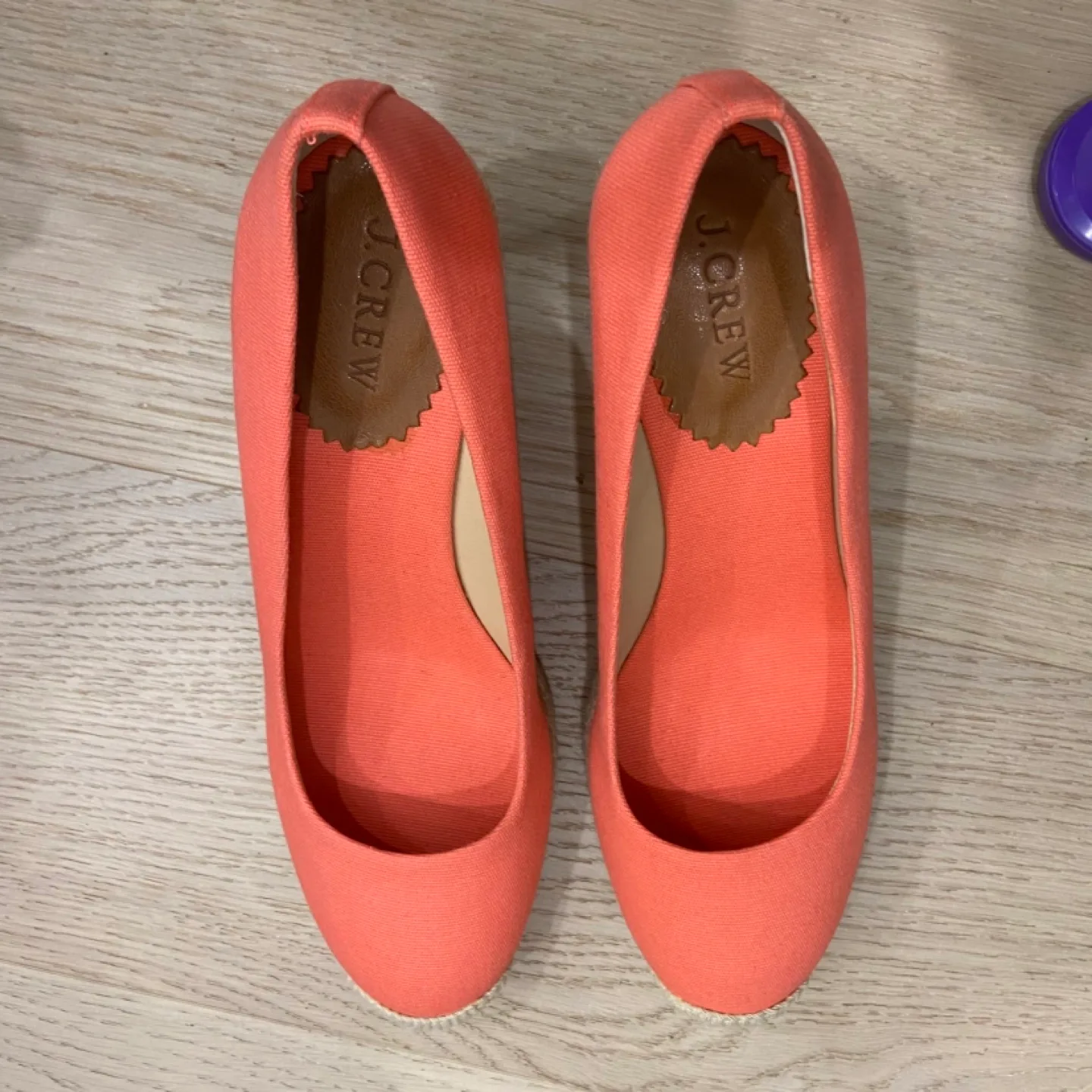 Size 8 J. Crew espadrille wedges image indicator(4)