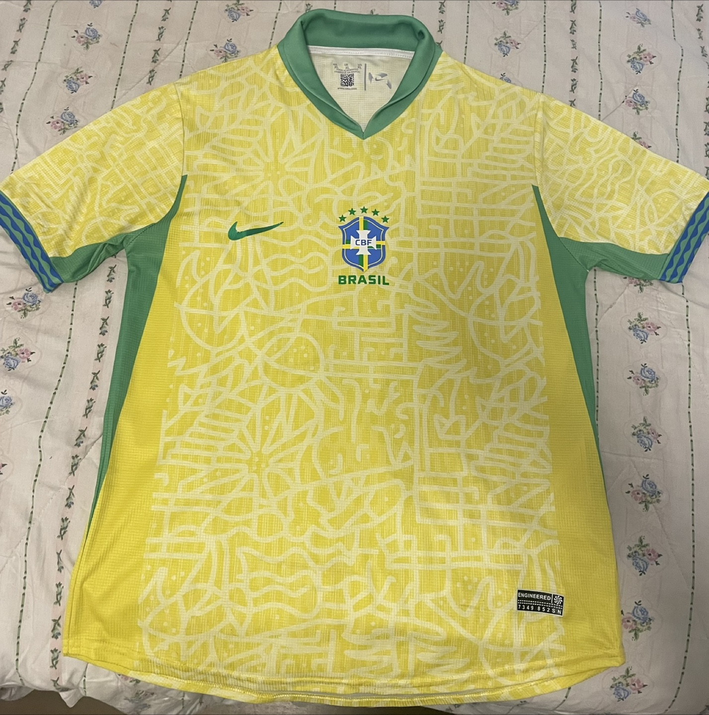 Brazil Neymar Jr #10 2022-23 Away Jersey - photo 2