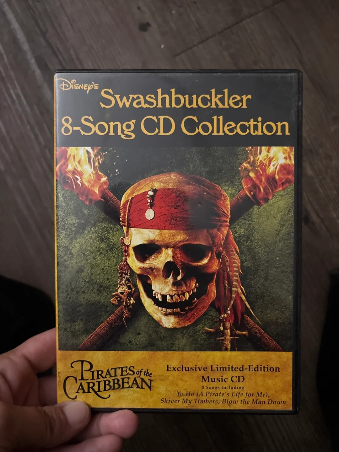 Disney’s Swashbuckler 8-Song CD Collection #freecycle thumbnail