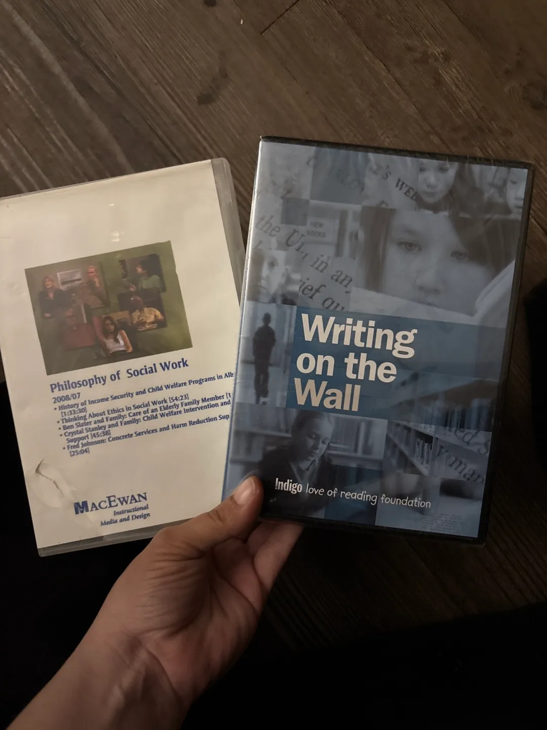 Philosophy of Social Work & Writing on the Wall DVD #freecycle thumbnail