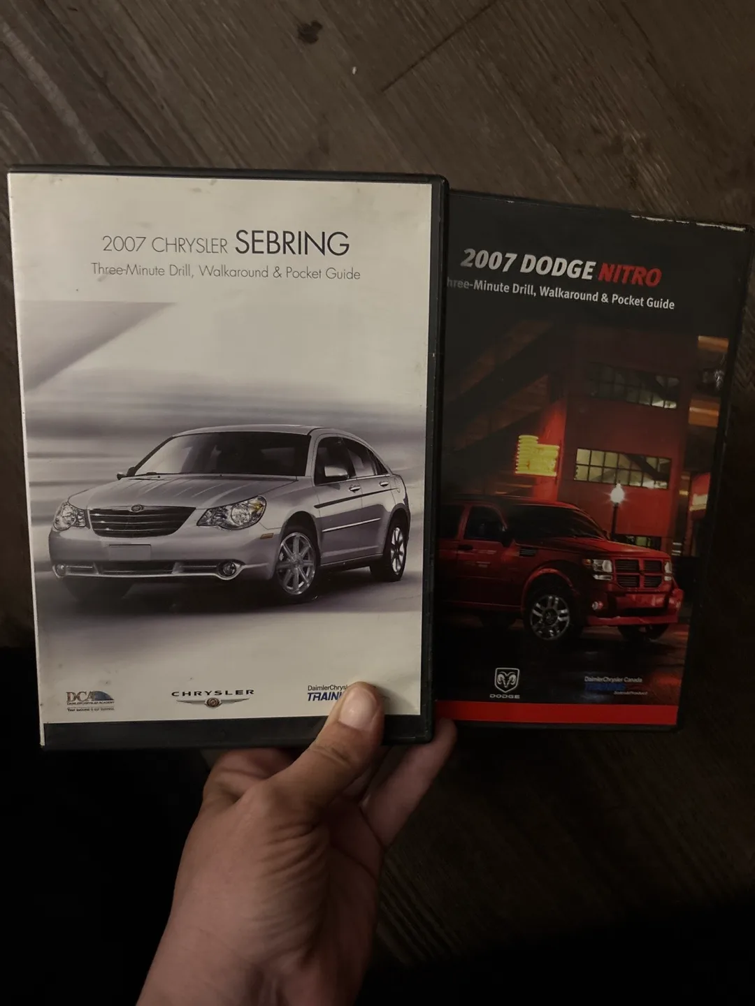 2007 Chrysler Sebring & Dodge Nitro Owner's Manuals #freecycle thumbnail
