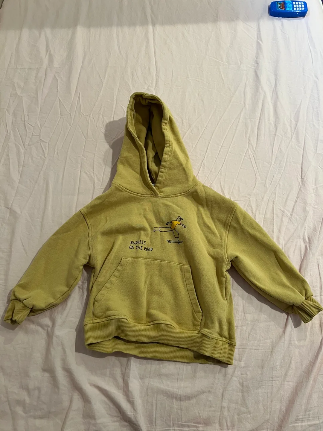 Zara Kids Size 3 Yellow Hoodie thumbnail