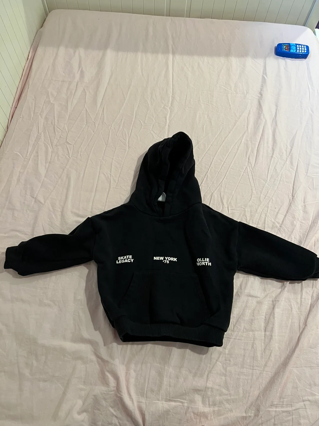 Zara Kids Black Hoodie Size 3 Years thumbnail