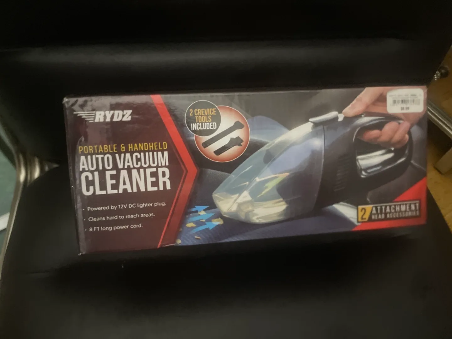 RYDZ Portable Handheld Auto Vacuum Cleaner thumbnail