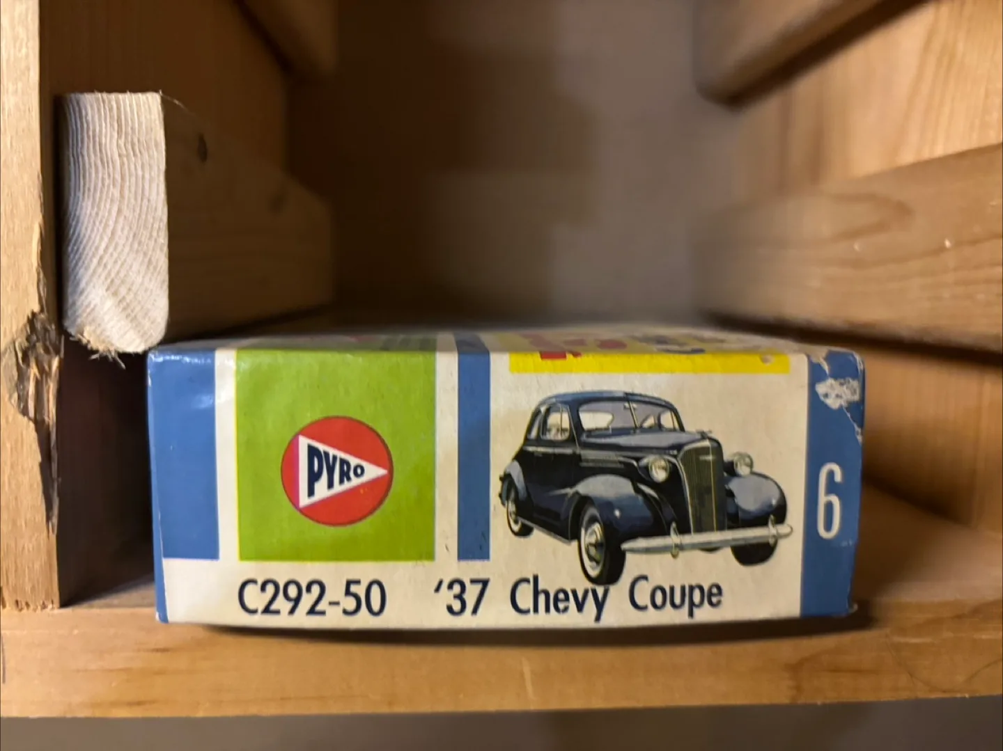 Vintage Pyro 1/32 Scale '37 Chevy Coupe Model Kit thumbnail