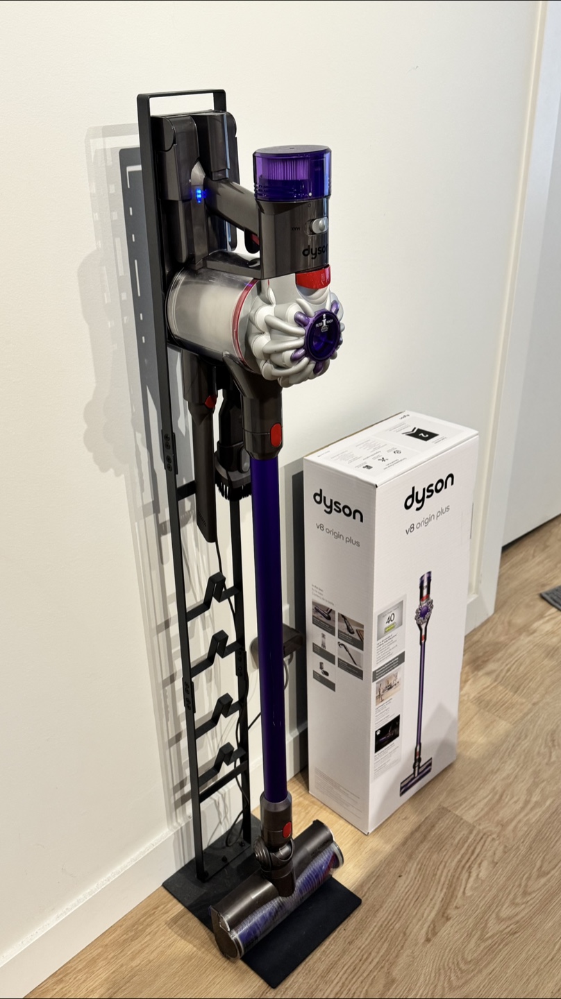 Dyson V8 Origin Plus with Metal Storage Bracket Stand Holder