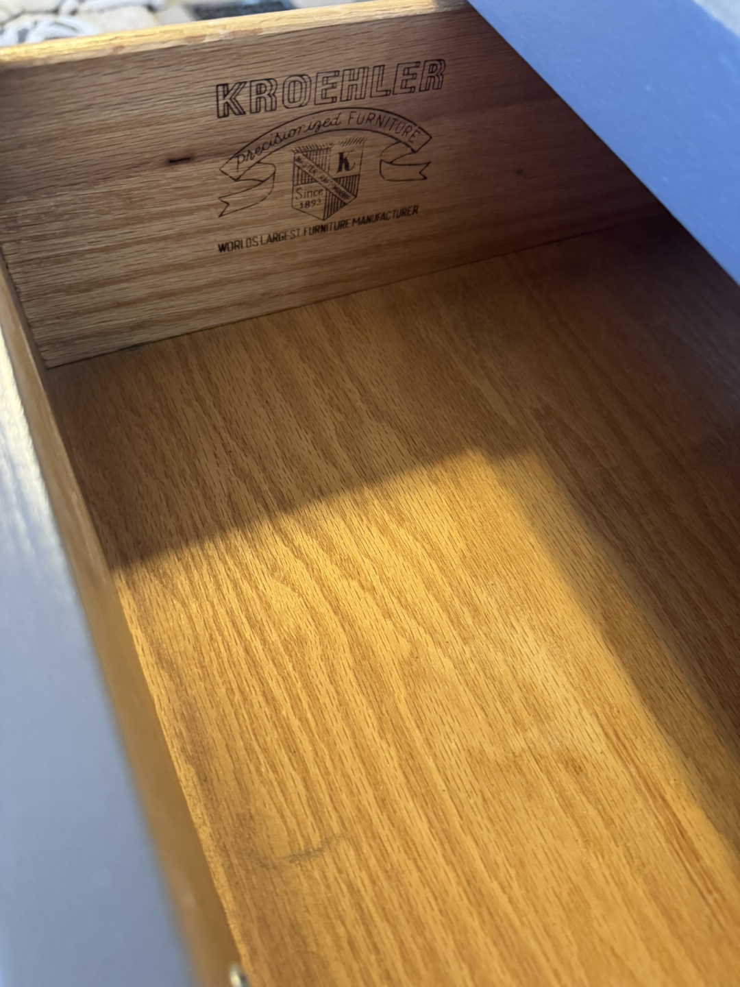 ✨✨ GORGEOUS GRAY LONG VINTAGE 6 DRAWER DRESSER✨✨ - photo 5