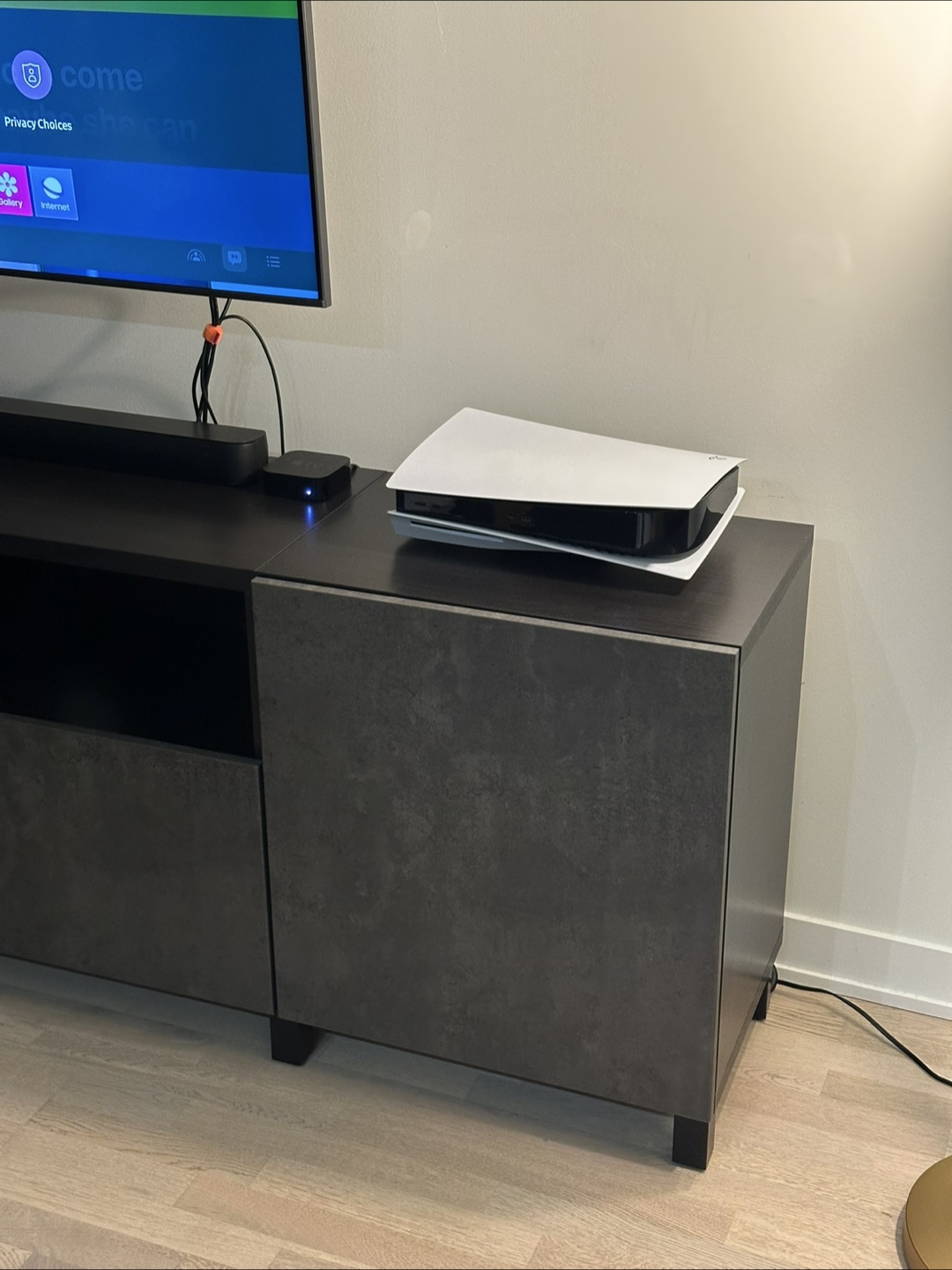 Modern TV Stand with Storage - photo 5