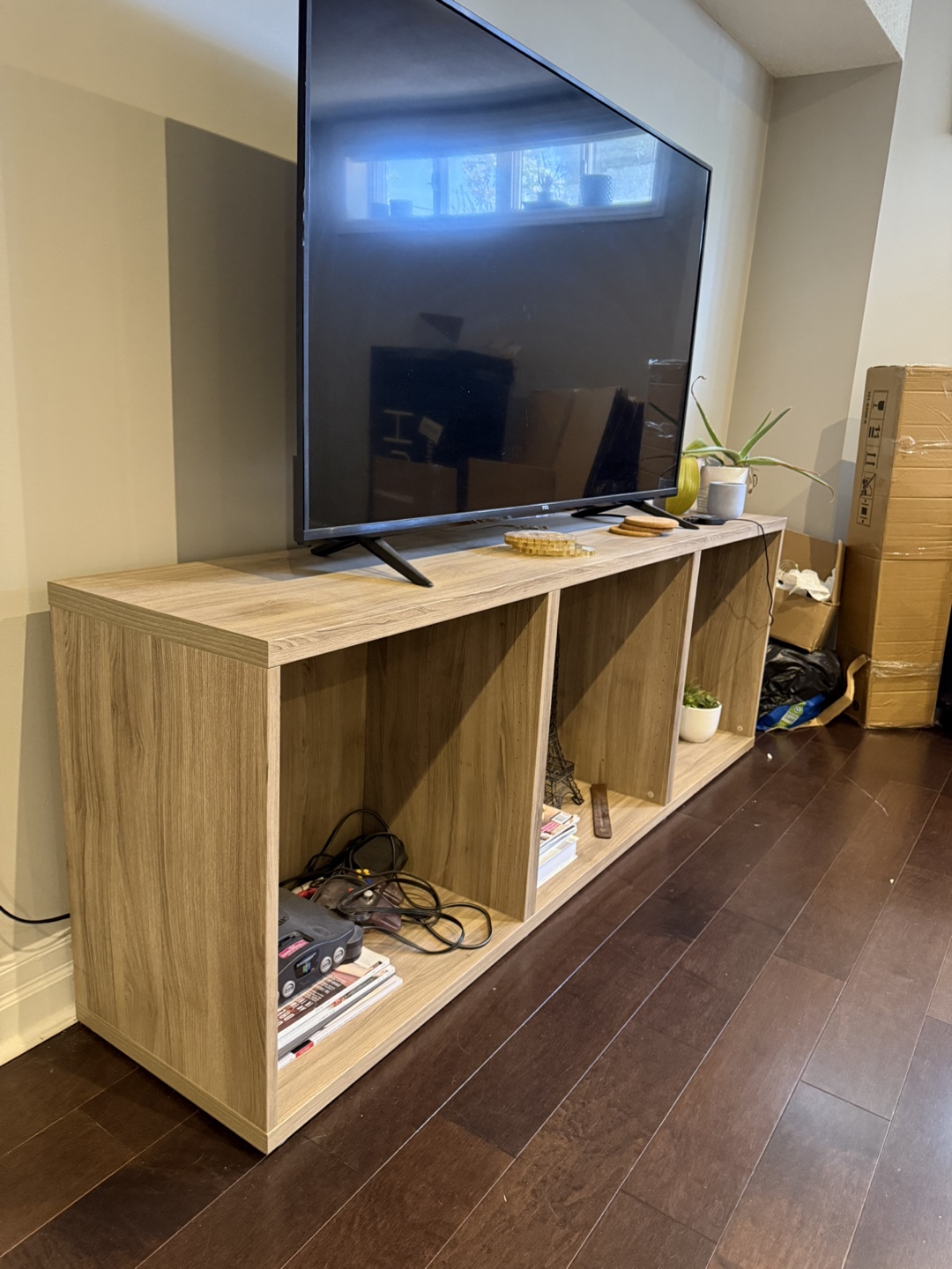 IKEA BESTA TV Bench - White Stained Oak Effect - photo 3