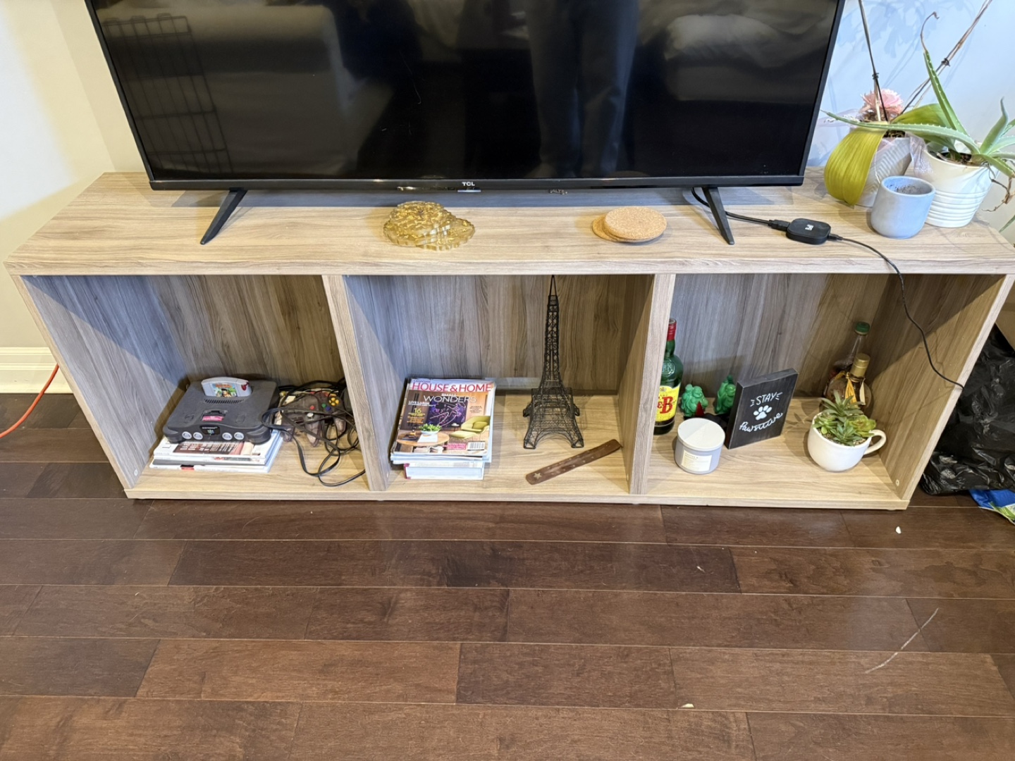 IKEA BESTA TV Bench - White Stained Oak Effect - photo 2