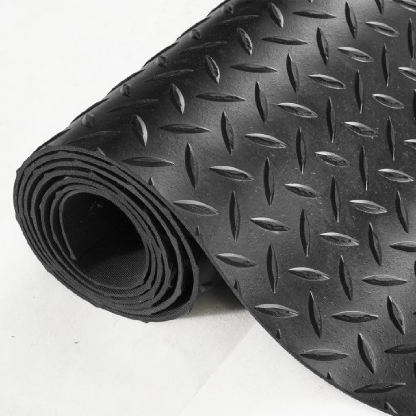 VEVOR Diamond-Plate Rubber Flooring Roll, 3 mm x 4 ft x 10 ft - photo 2