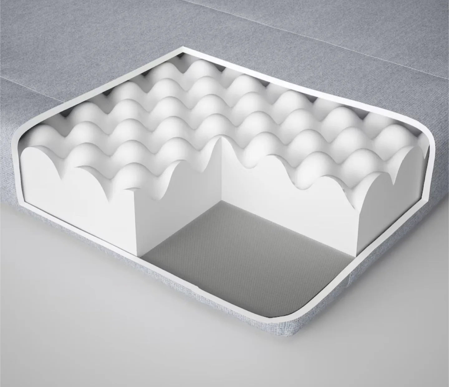 2 IKEA twin MATTRESSES -  Foam firm off white$50 each image indicator(4)