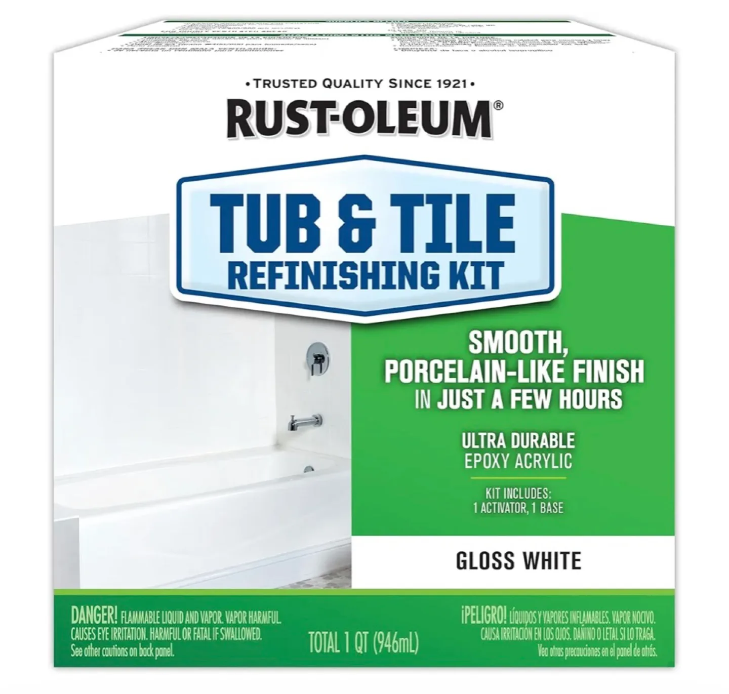 Rust-Oleum Tub and Tile Refinishing Kit - Gloss White thumbnail