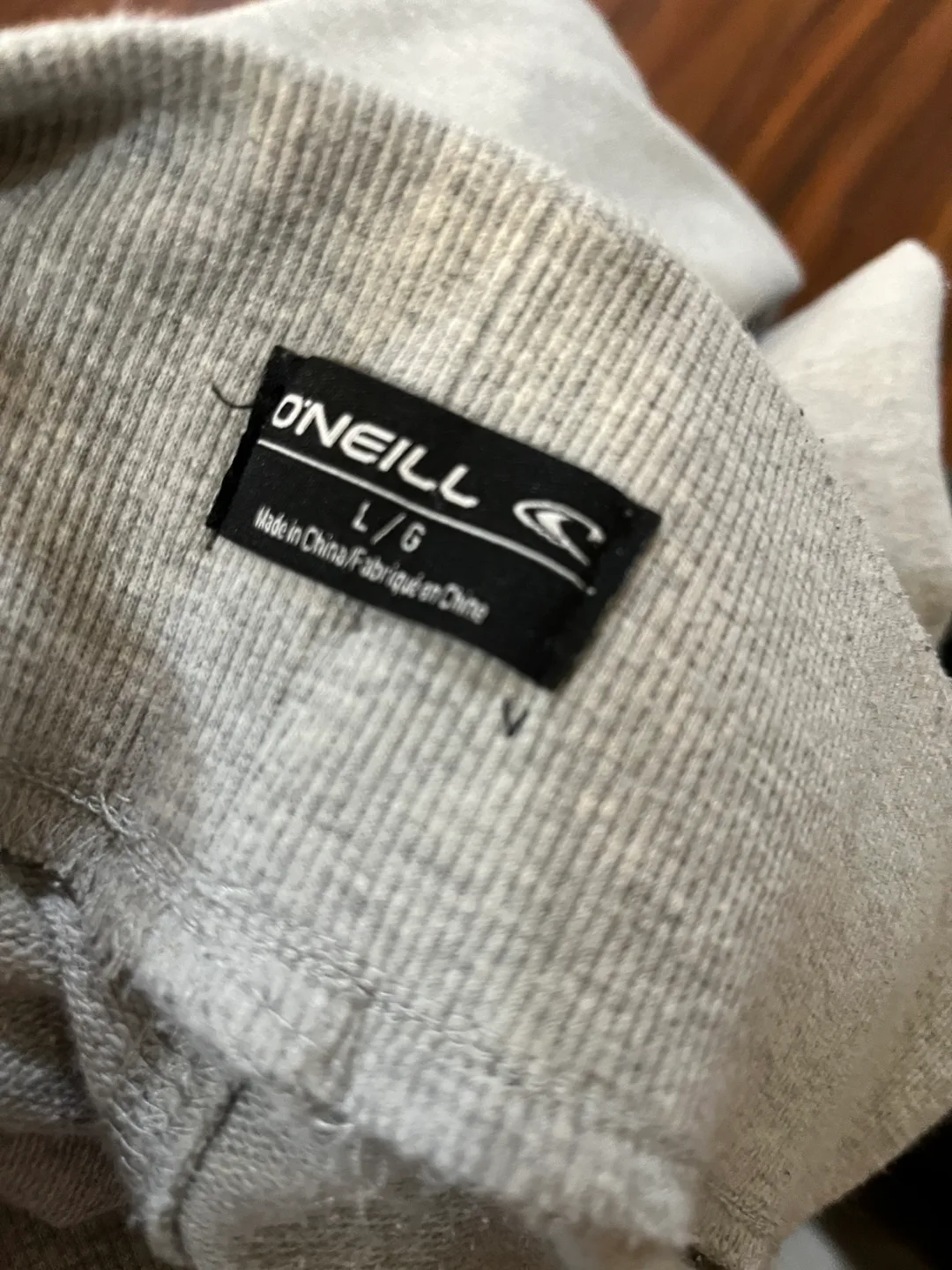 O’Neill women’s large jogging pants, light gray image indicator(6)