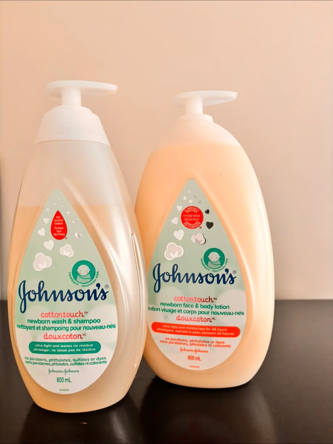 Johnson's Cottontouch Newborn Wash & Lotion Duo image indicator(5)
