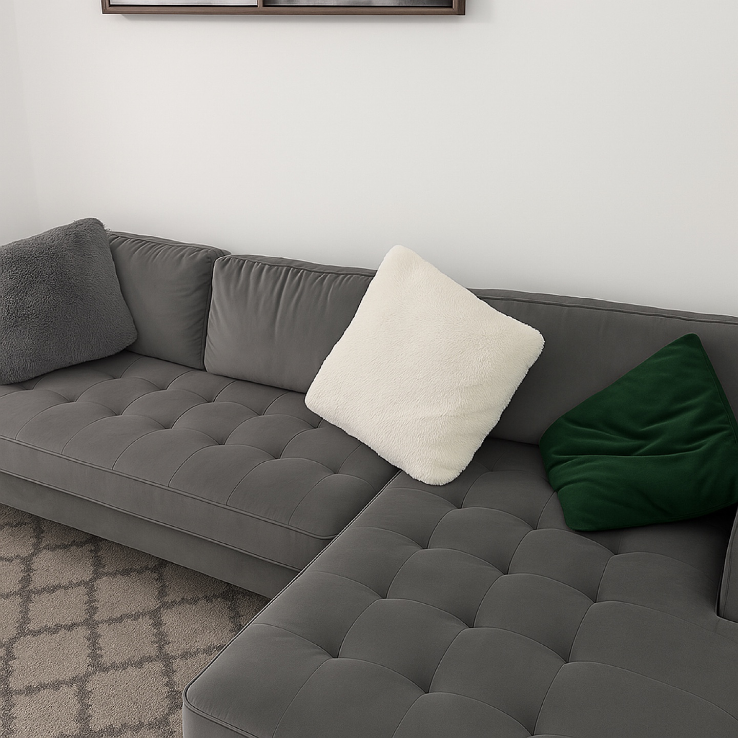 4-Seater Sectional Couch – $300 (Moving Sale!)