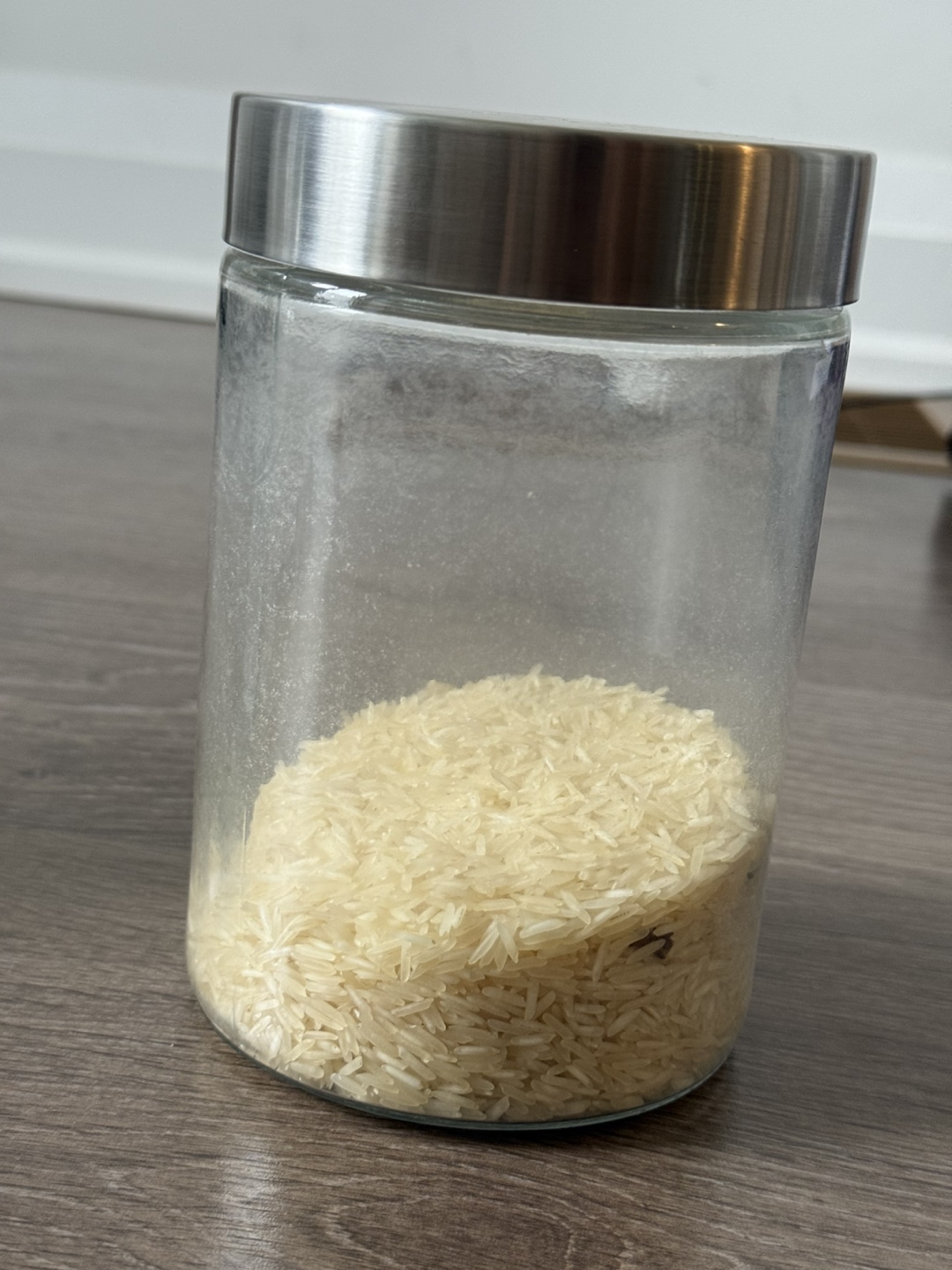 Glass Storage Jar with Metal Lid and milk picther - photo 2