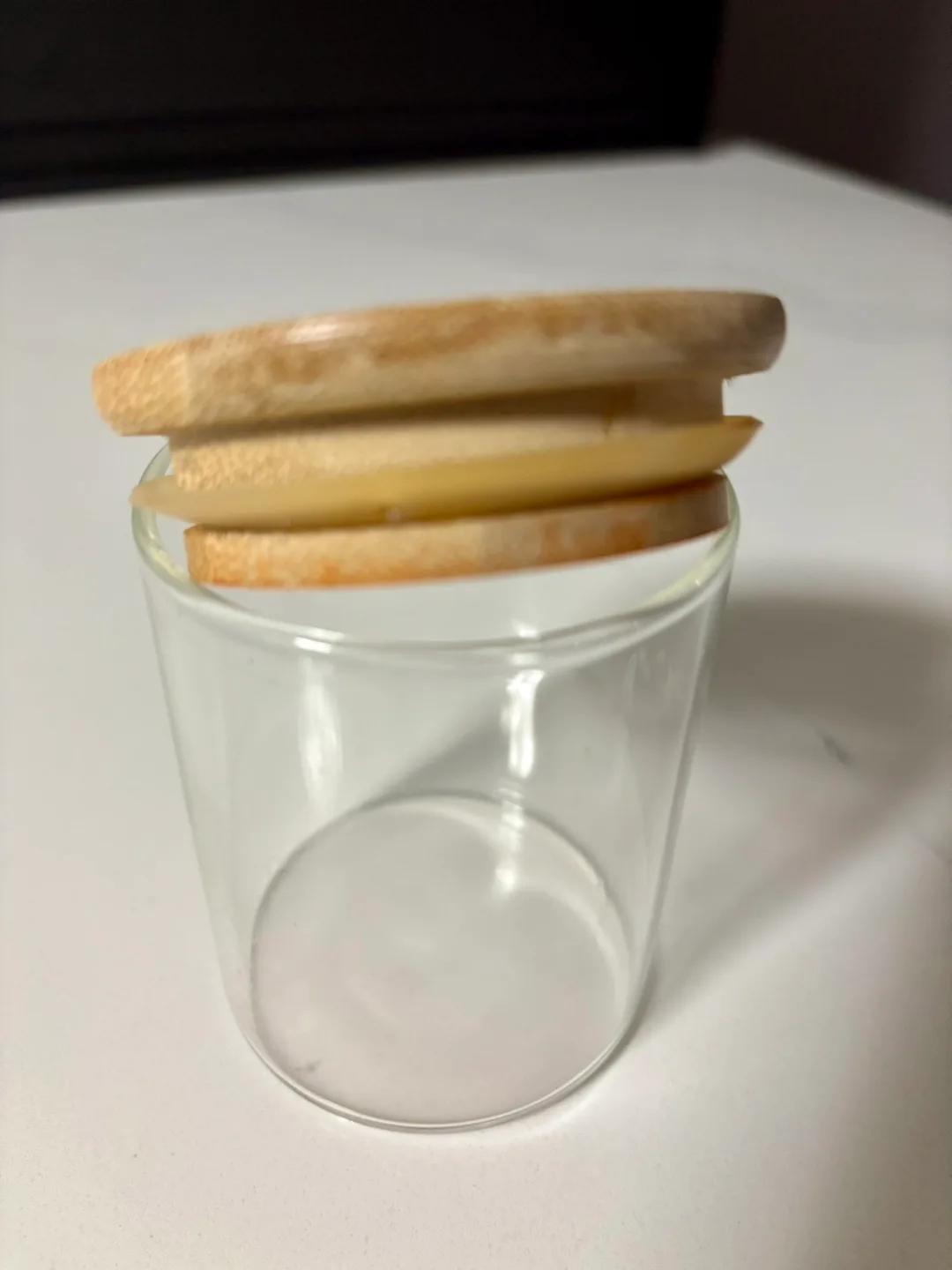 30 8oz Glass Jars with Bamboo Lids image indicator(3)