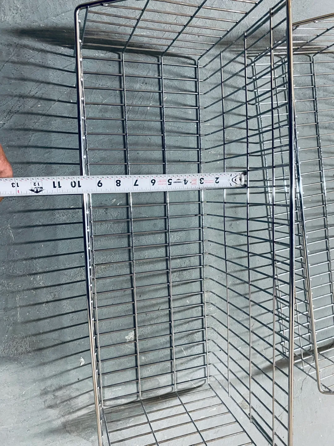 Two Metal Wire Storage Baskets image indicator(2)