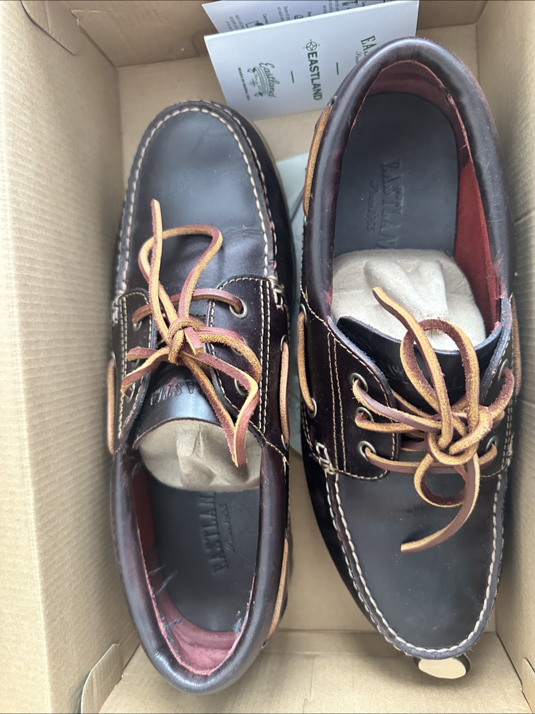 Eastland Men's Seville Boat Shoes - Size 10