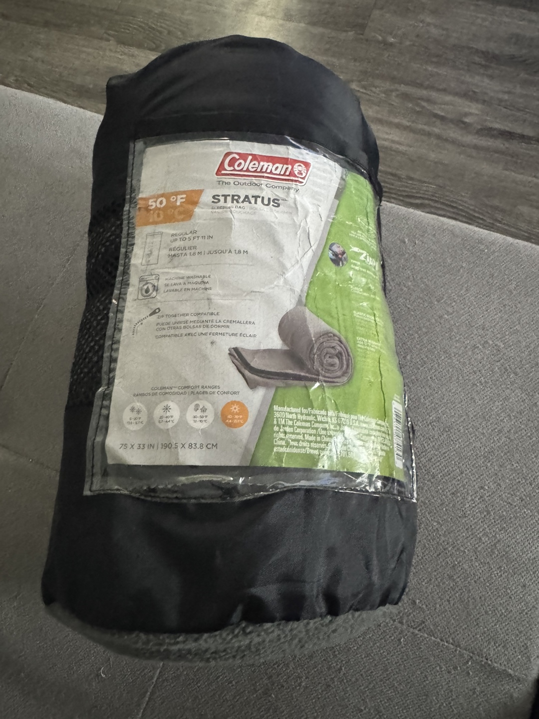 Coleman Stratus 50°F Sleeping Bag
