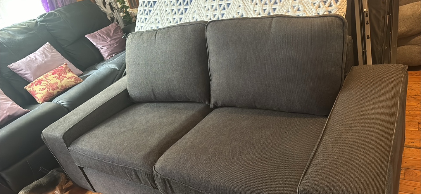 IKEA Friheten Loveseat Sofa - Dark Gray