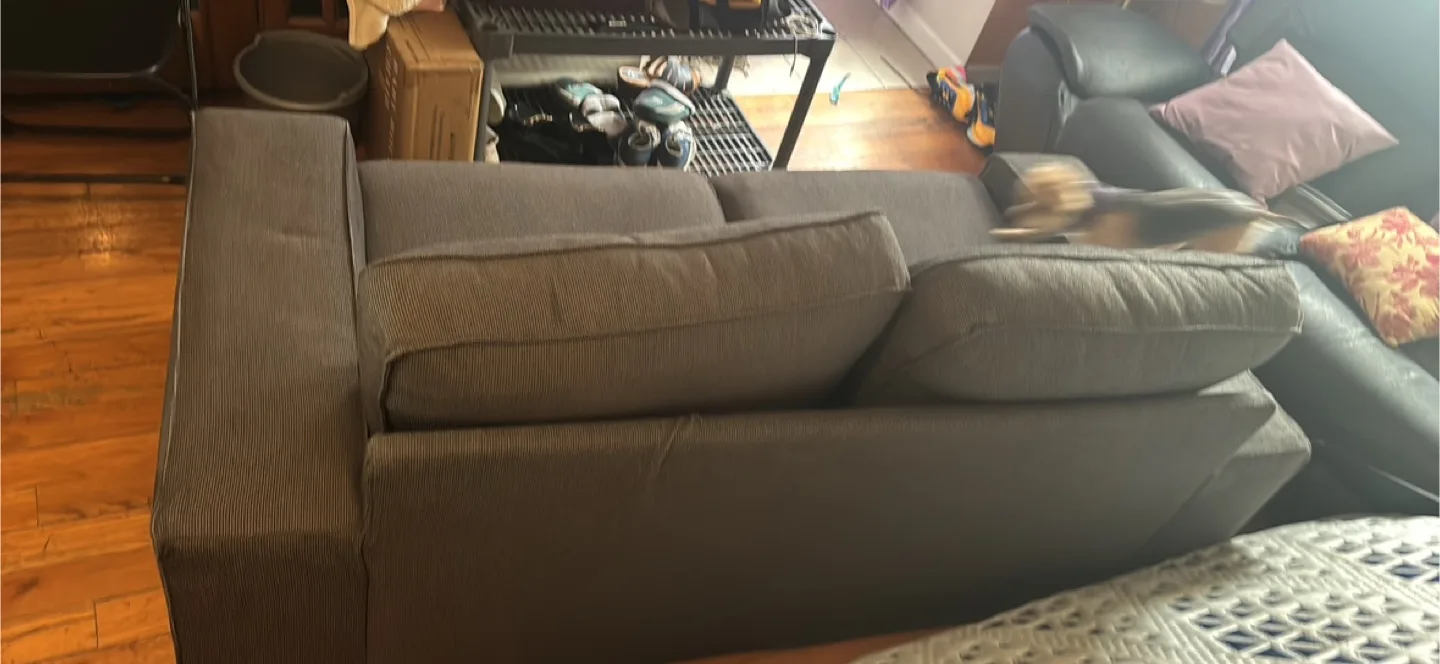 IKEA Friheten Loveseat Sofa - Dark Gray image indicator(2)