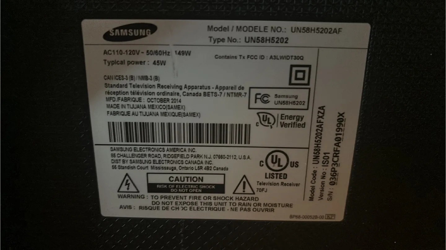 Samsung UN58H5202AF 58-Inch 1080p Smart LED TV image indicator(3)