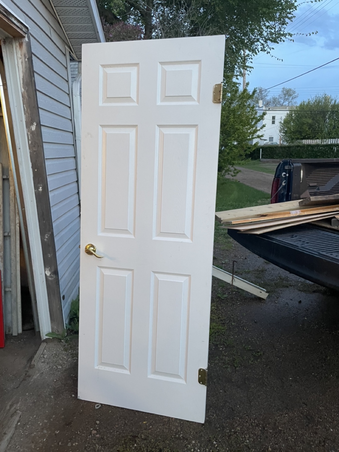 White 6-Panel Interior Door - photo 2