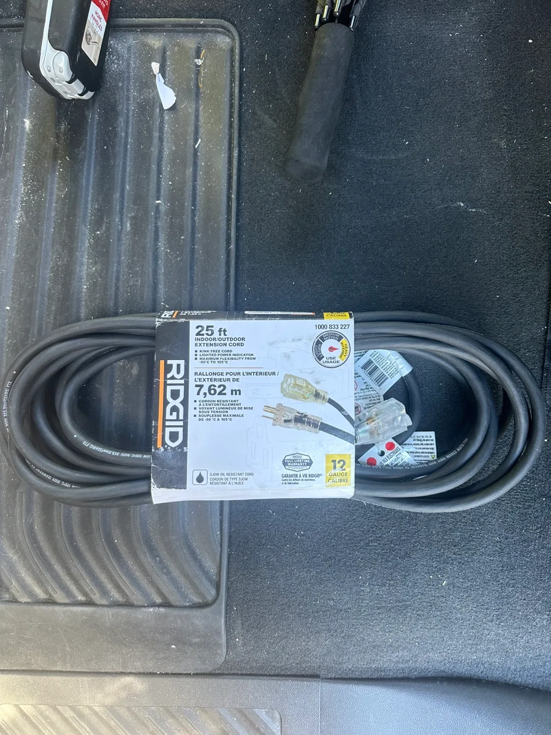 RIDGID 25ft 12 Gauge Outdoor Extension Cord thumbnail