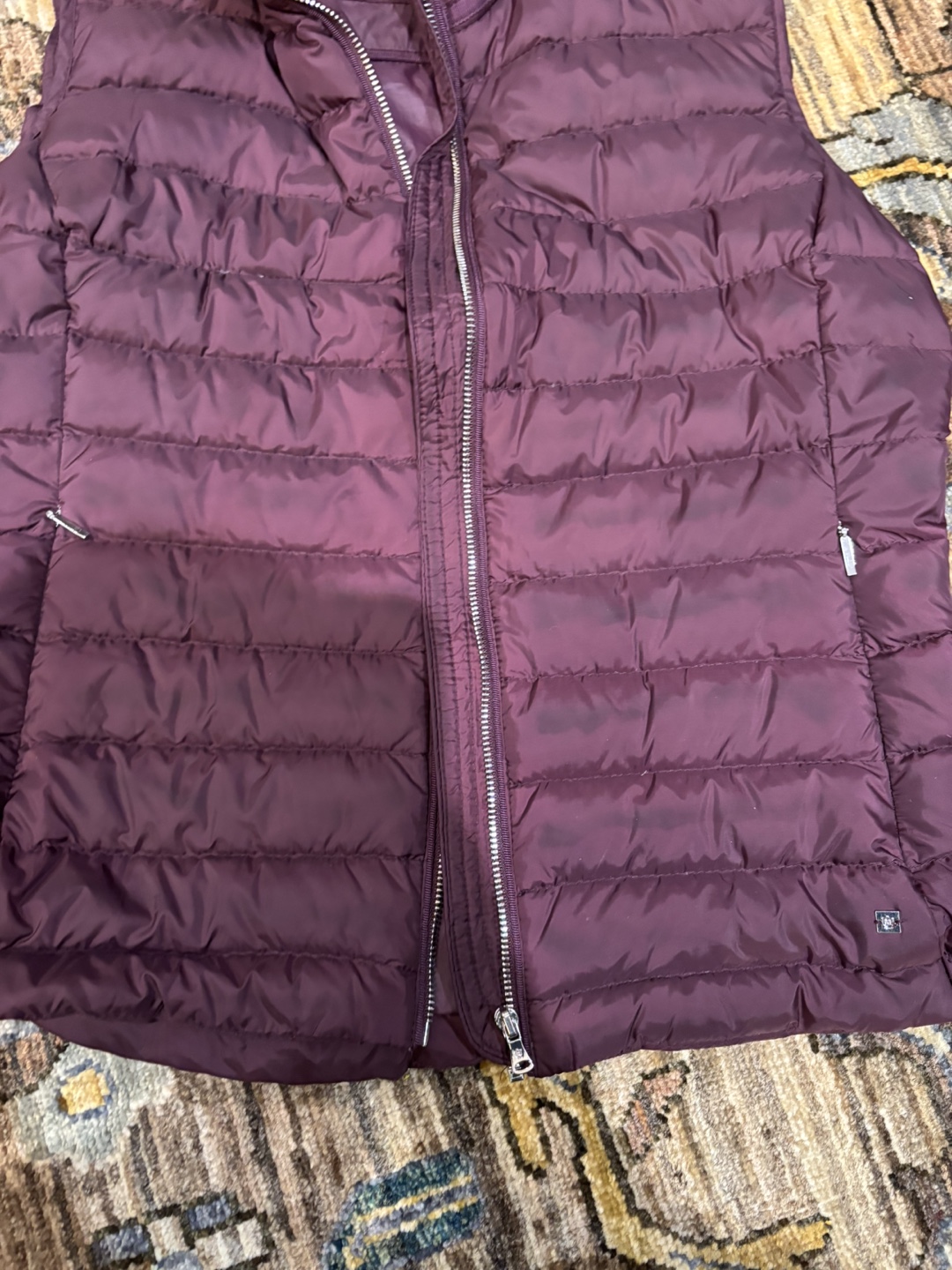 Massimo Dutti Women's Maroon Vest - photo 3