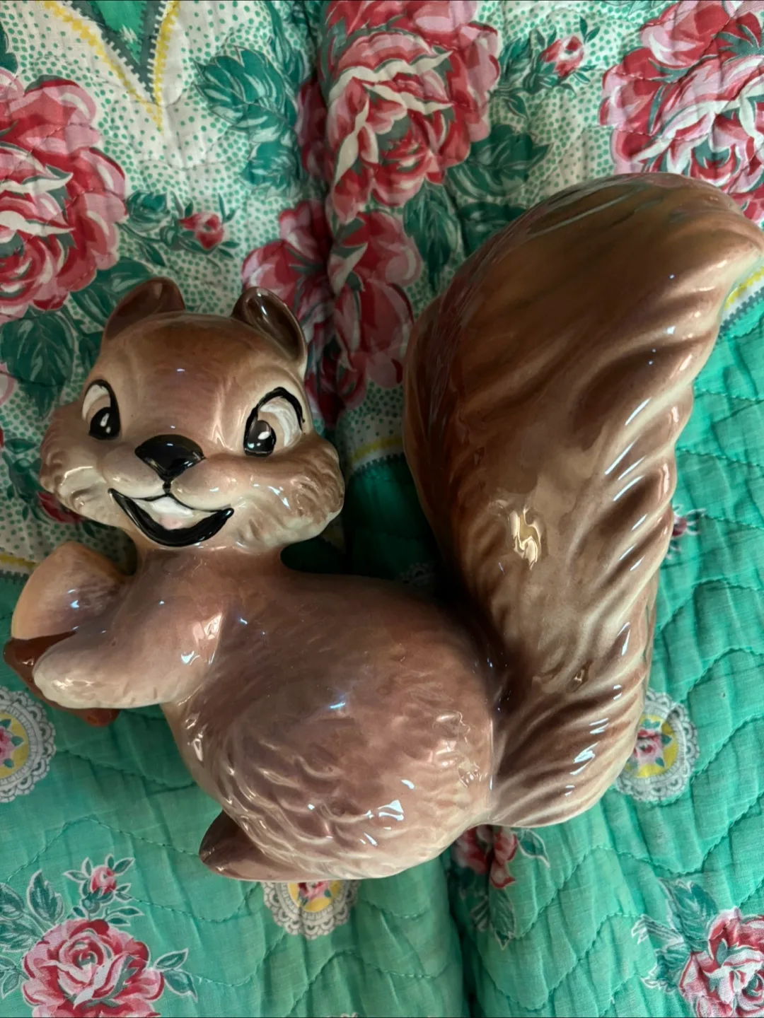 Vintage Ceramic Squirrel Figurine thumbnail