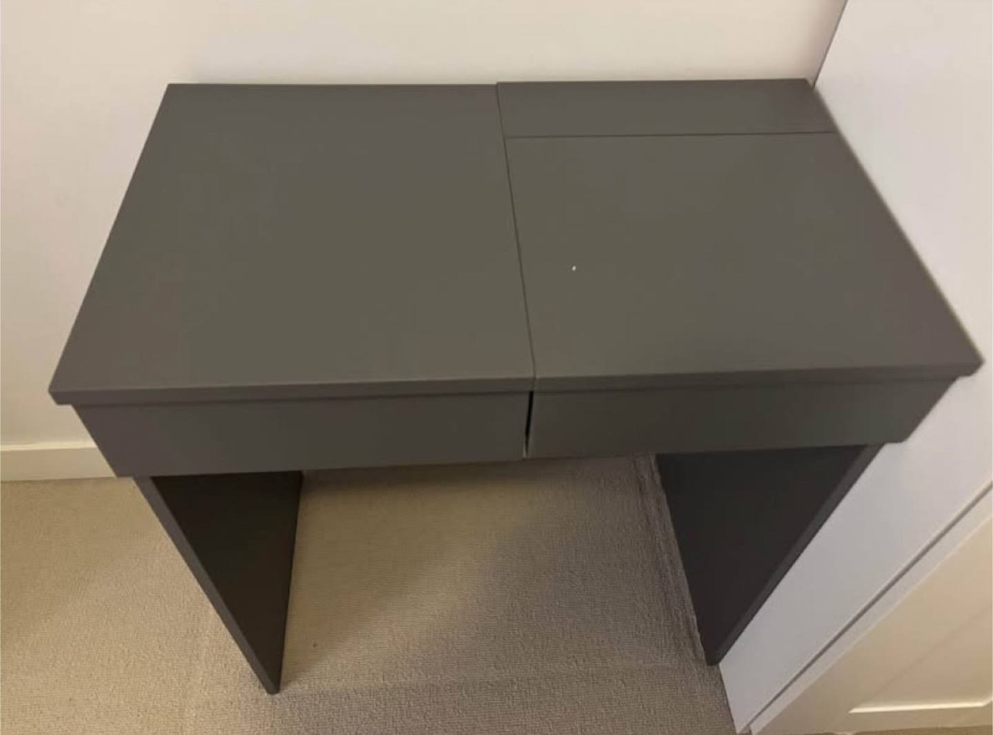 IKEA BRIMNES Dressing Table - Dark Grey - photo 2