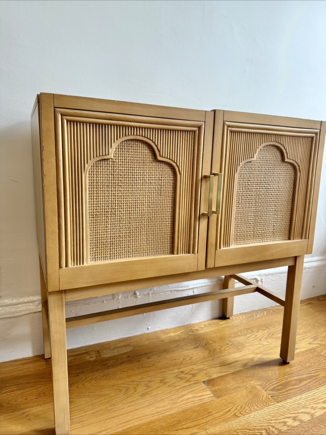 Rattan Console Table