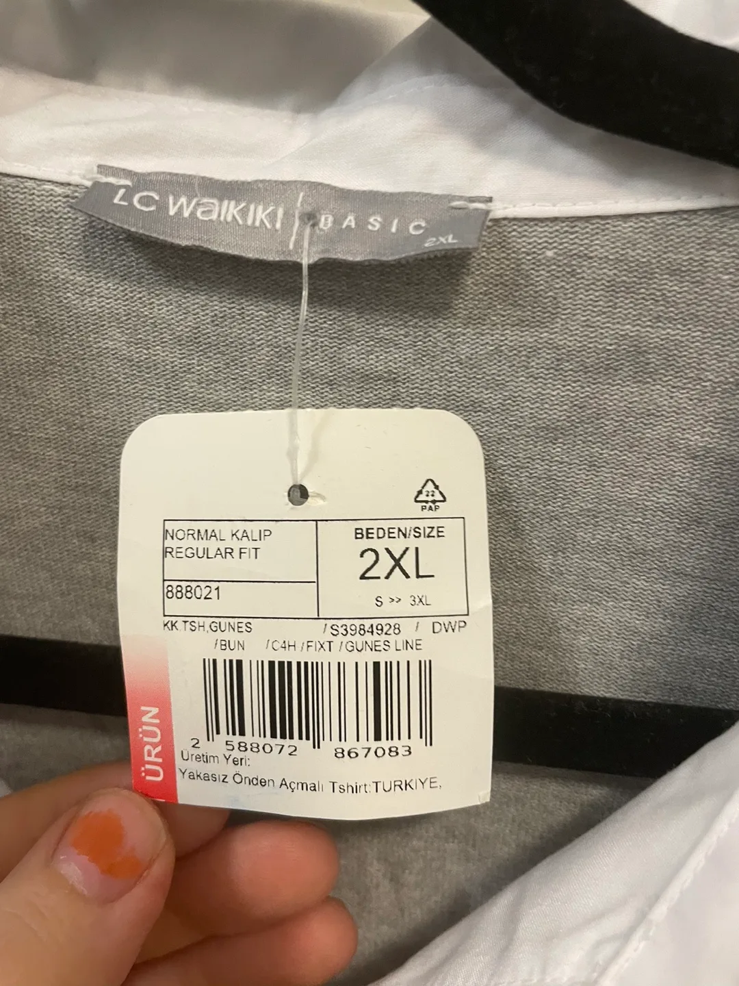 LC Waikiki Women's Layered 3/4 Sleeve Blouse - Size 2XL image indicator(2)