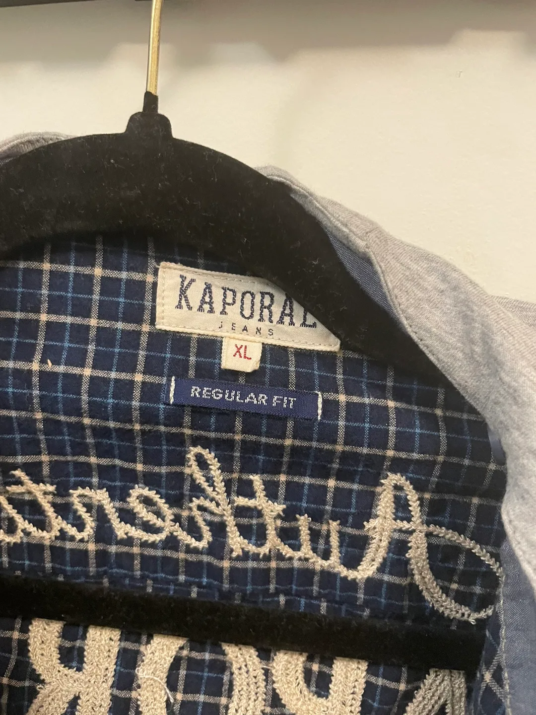 Kaporal Men's Hooded Flannel Shirt, Size XL image indicator(2)