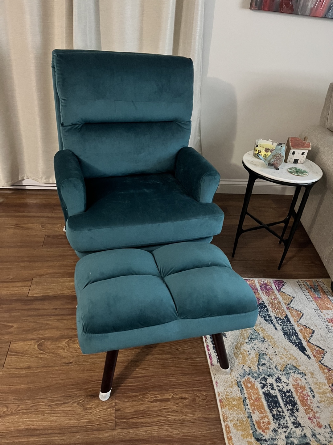 Mouser 29.5" Wide Tufted Lounge Chair and Ottoman - photo 3