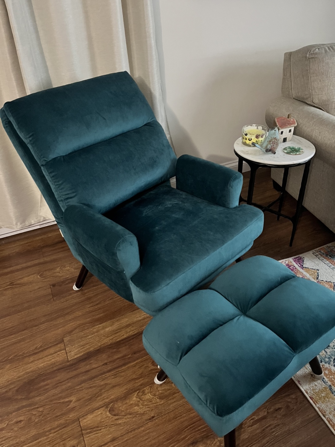Mouser 29.5" Wide Tufted Lounge Chair and Ottoman - photo 2