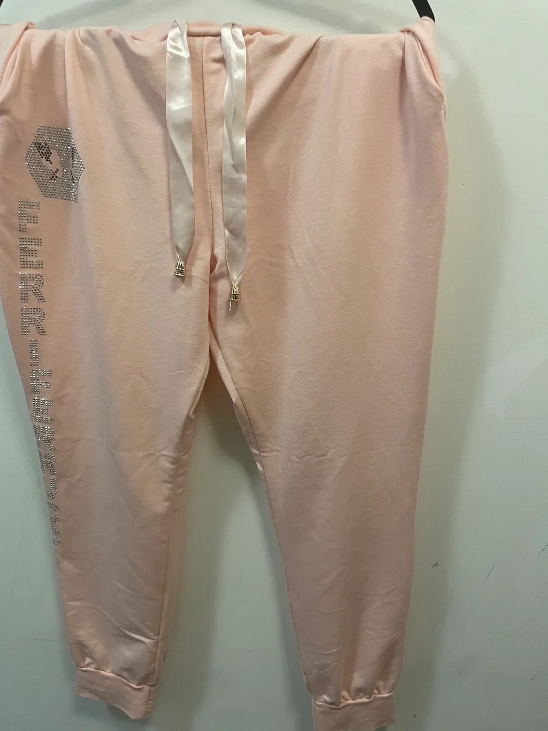 Pink Italian rhinestone tracksuit image indicator(6)