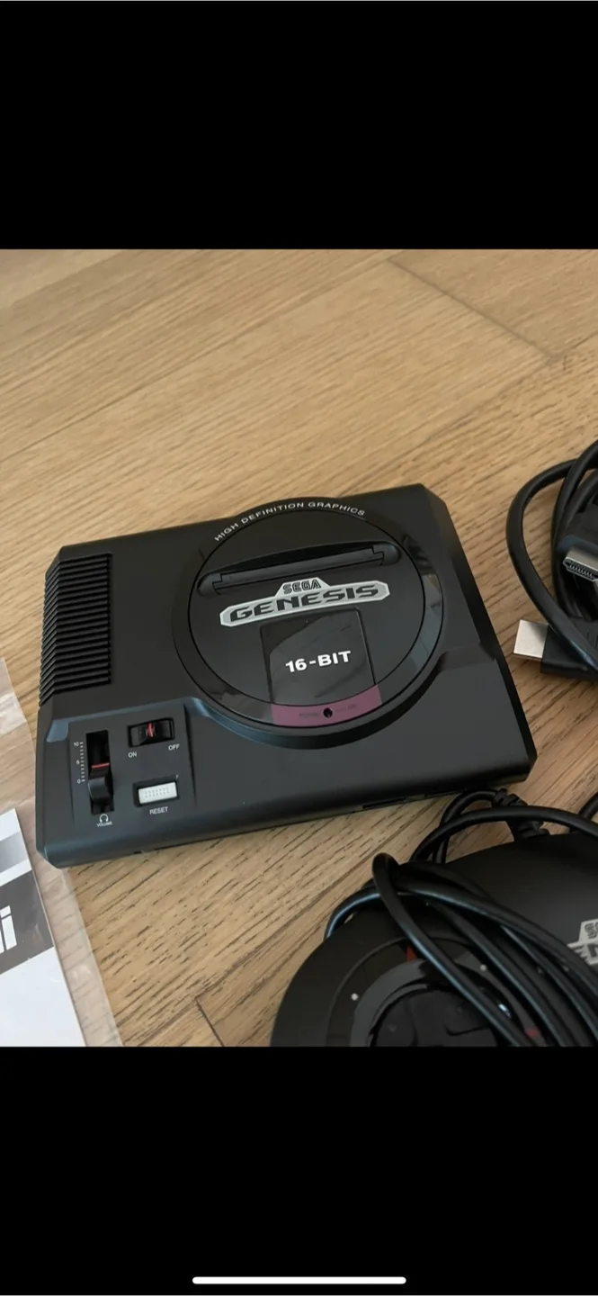 SEGA Genesis Mini Console with 2 Controllers image indicator(2)