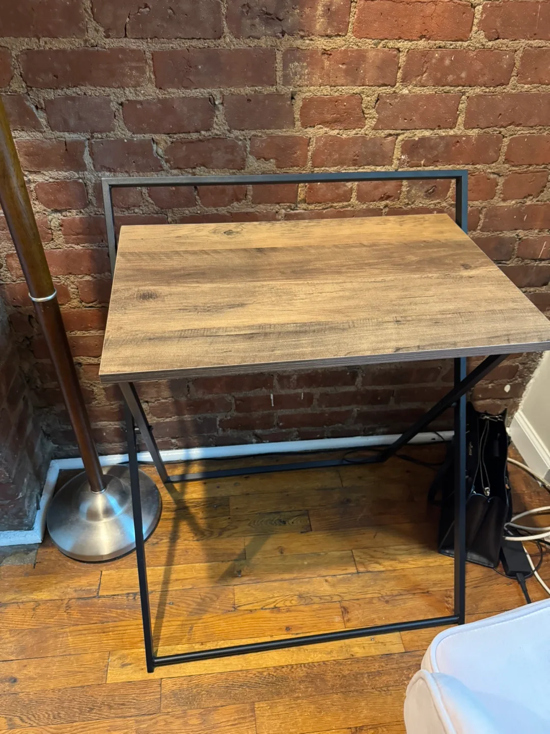 Moving sale! Small Wood and Metal Desk thumbnail