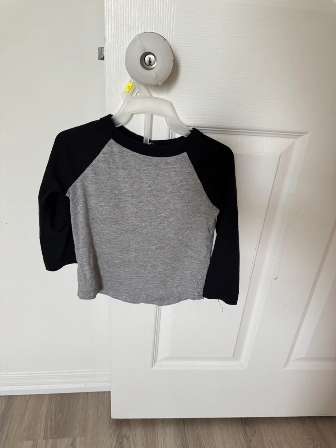 George Toddler Long Sleeve Baseball Shirt 3t thumbnail