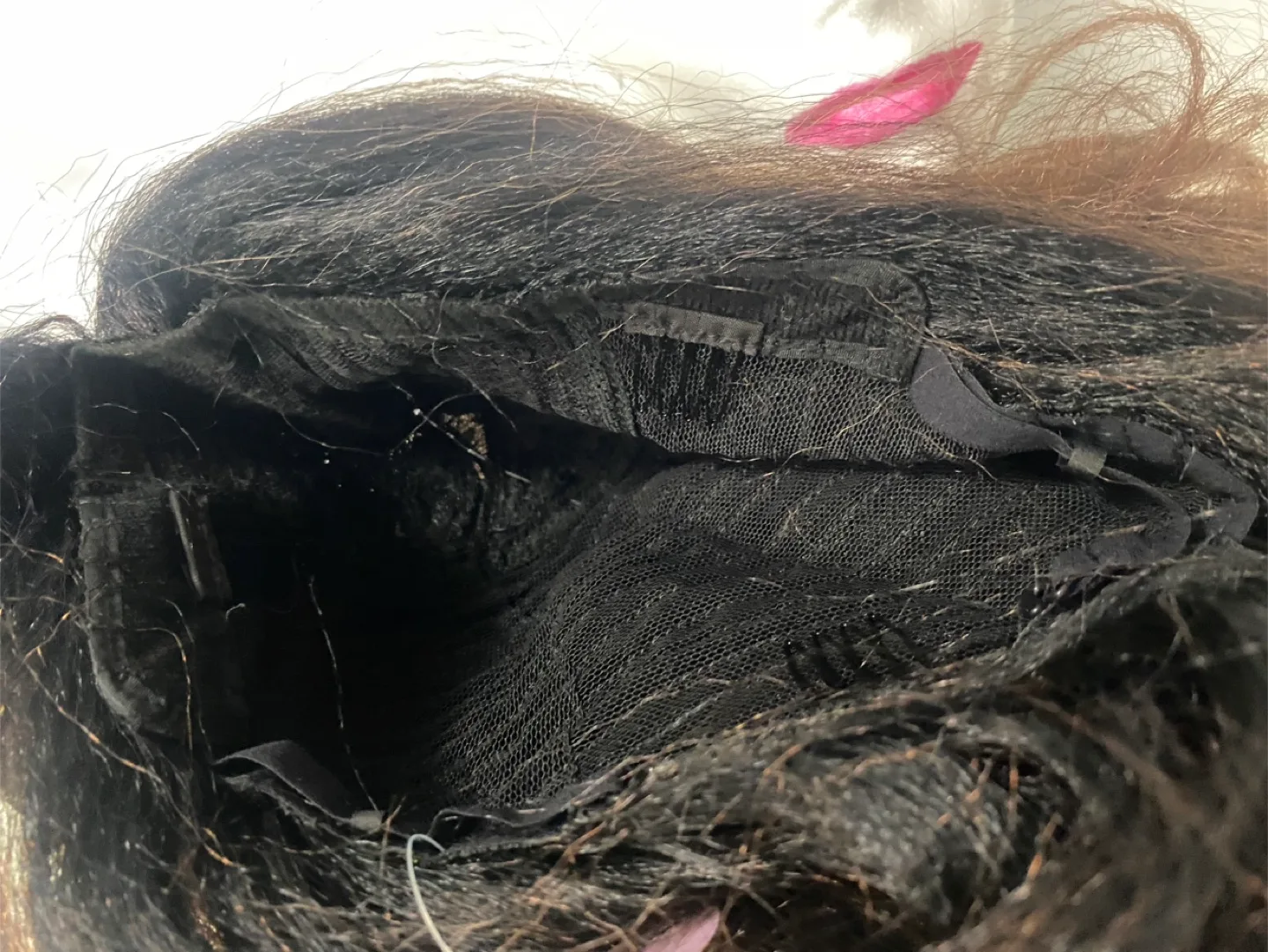 Medium Waved Brown highlights blonde Wig image indicator(3)