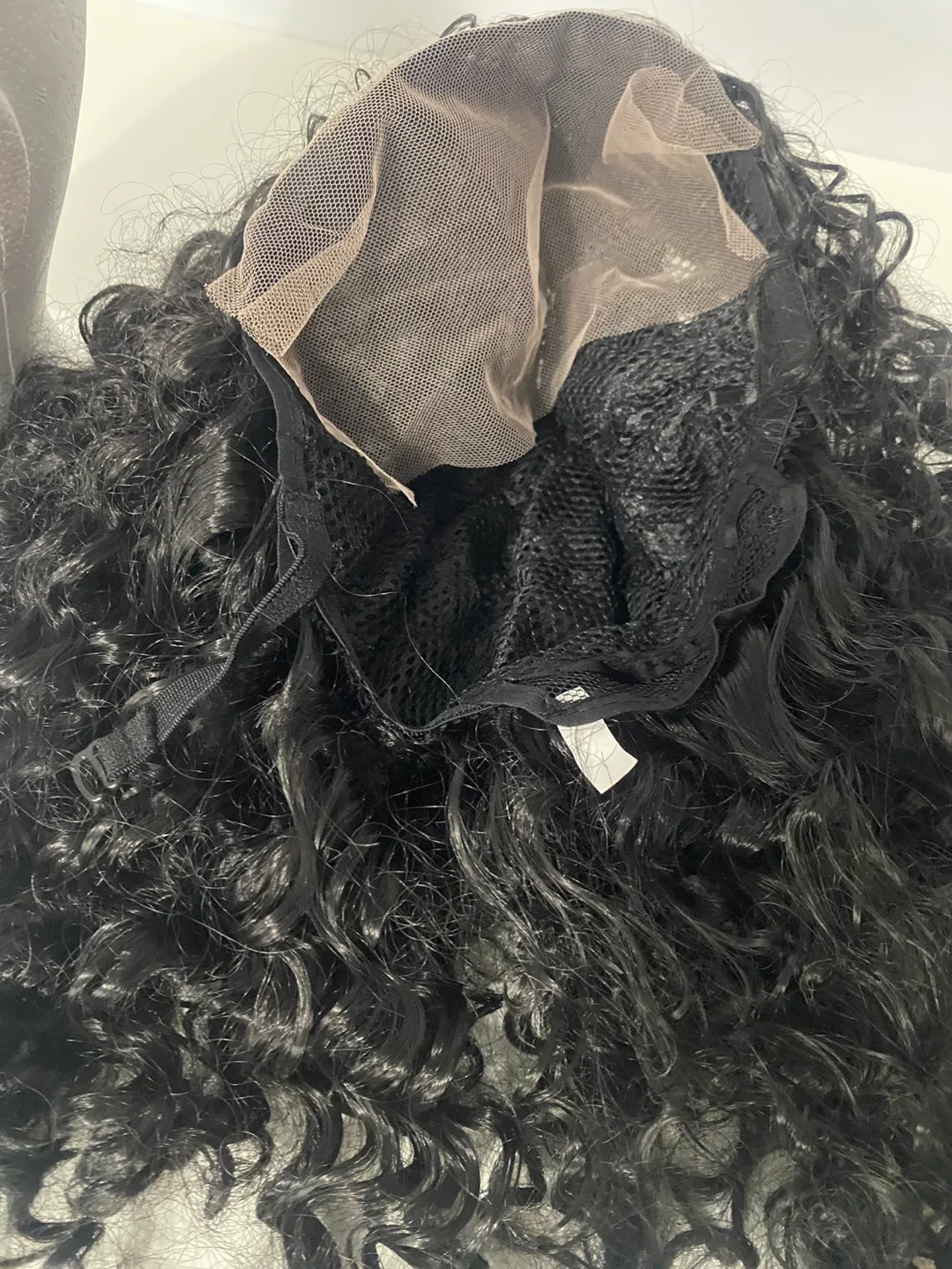 Tight Black Curly Extension Wig image indicator(3)