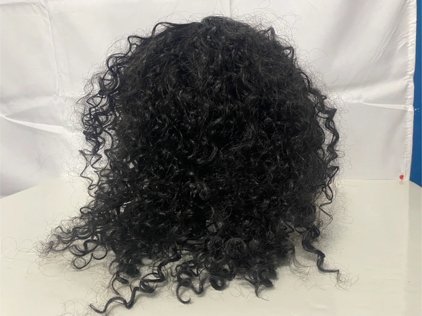 Tight Black Curly Extension Wig image indicator(2)
