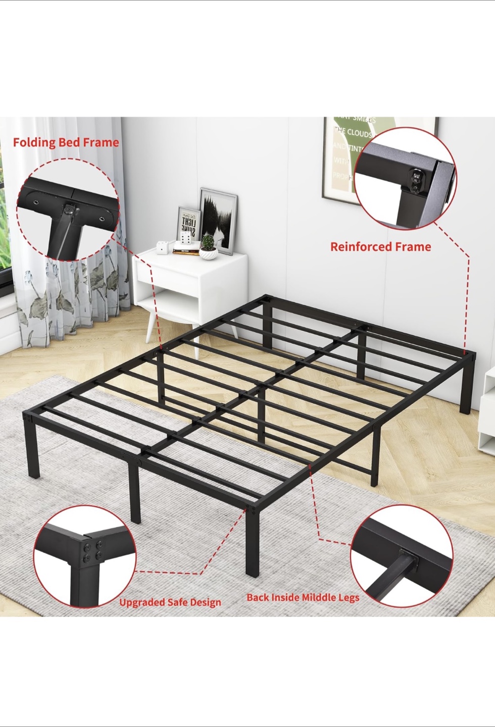 Metal Bed Frame - photo 3